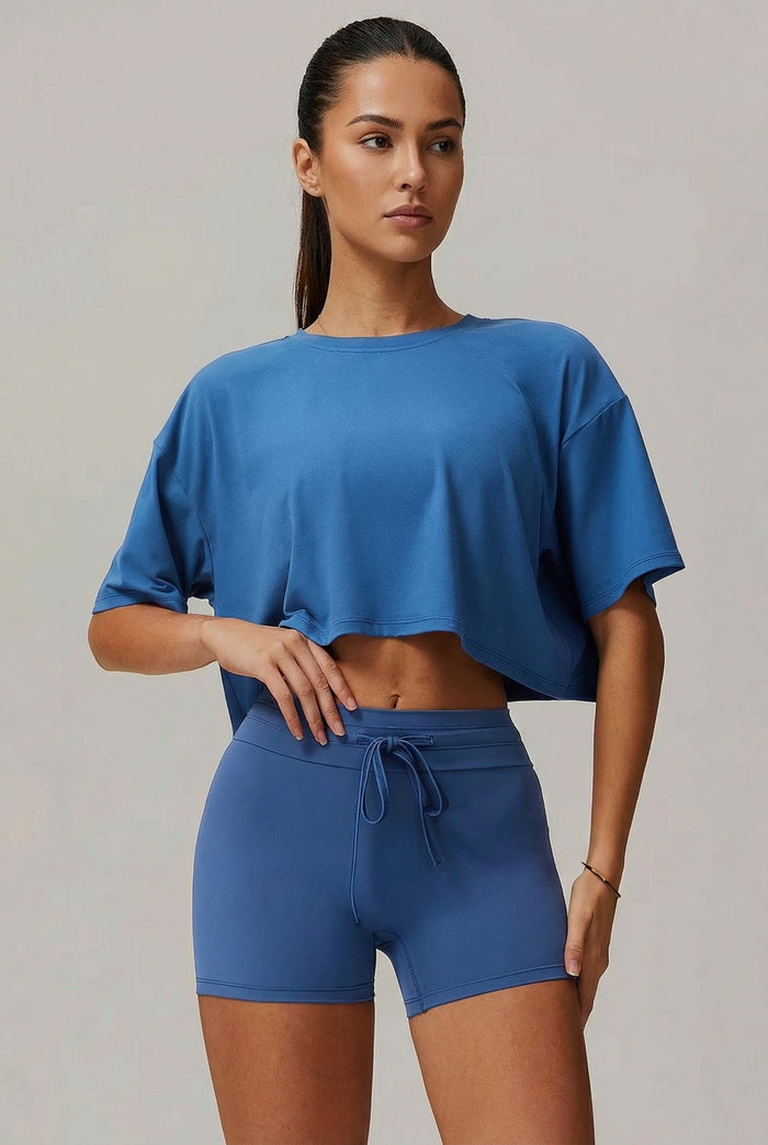 Soft Airflow Crop Tee