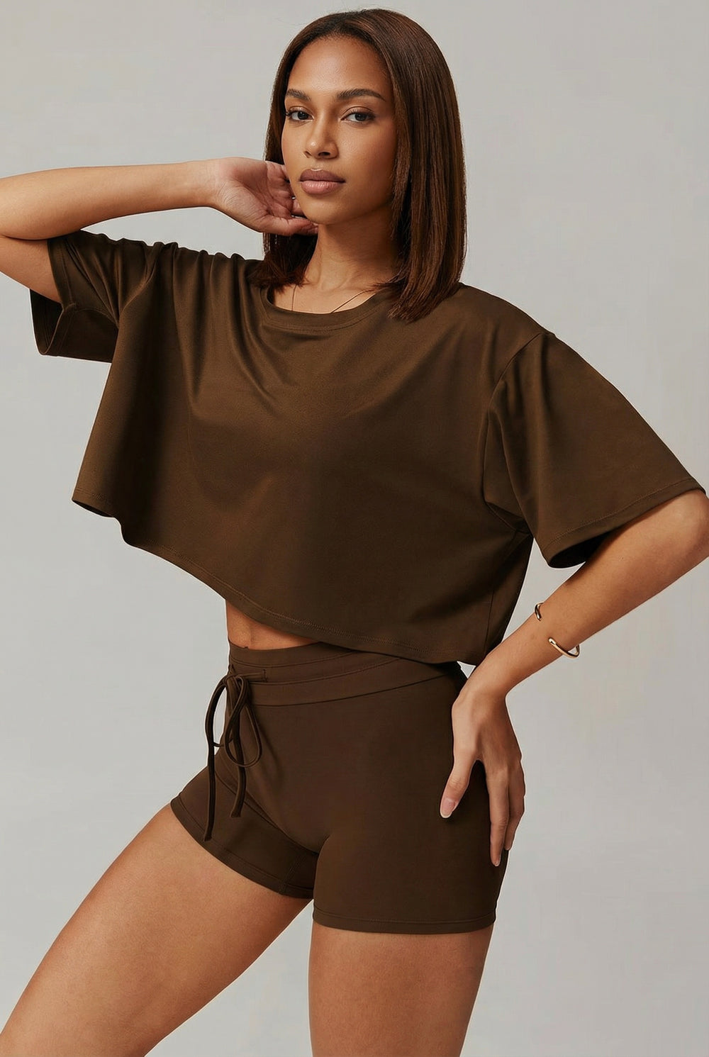 Soft Airflow Crop Tee