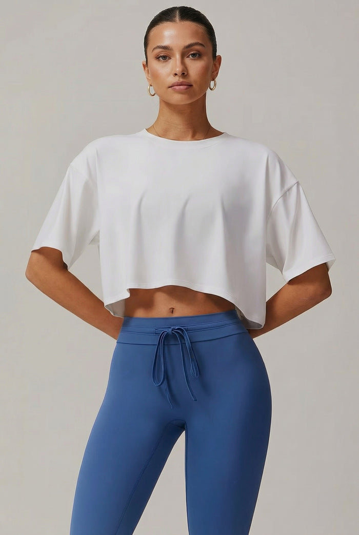 Soft Airflow Crop Tee