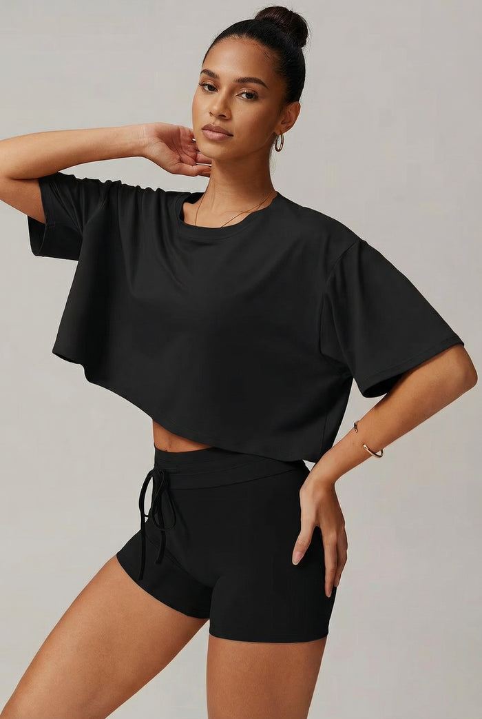 Soft Airflow Crop Tee